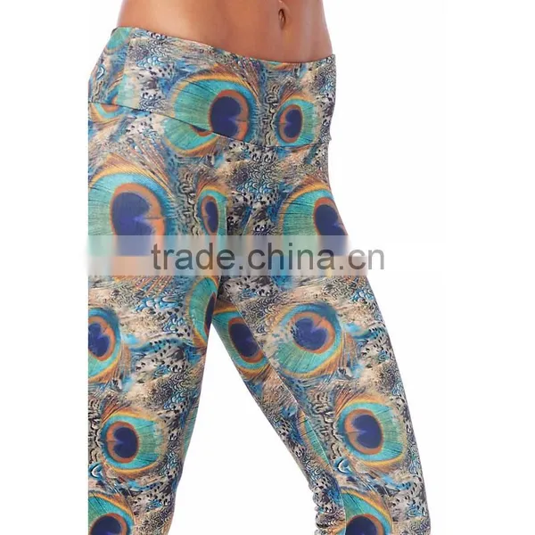 2017 Run Sport Fitness Custom Capri Leggings Wholesale For Women photo-3