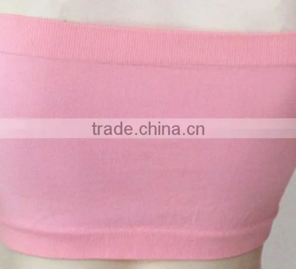Seamless Fashion Girl Tube Top photo-4