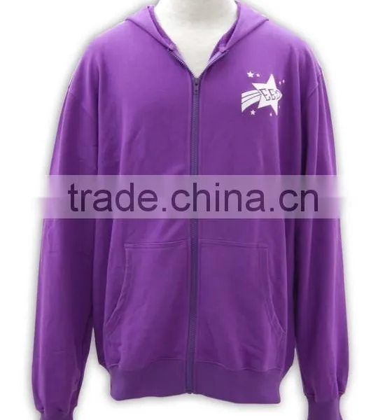 Lastest Product Best Price Quality Purple Ladies Smart Trendy Hoodie photo-2