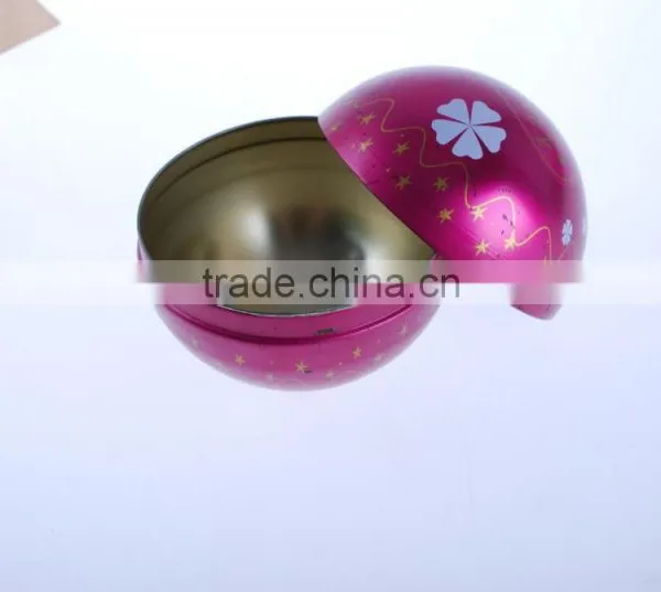Egg Tin Toy Box Packing for Gift OEM Factory Ball Can photo-4