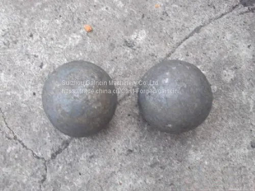 Dia.140mm Forged Grinding Media Steel Balls for Mining Mill photo-4
