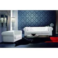 Lizz Real Leather Sofa