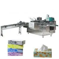 Adjustable Automatic Facial Tissue Paper Cardboard Box Packing Machine