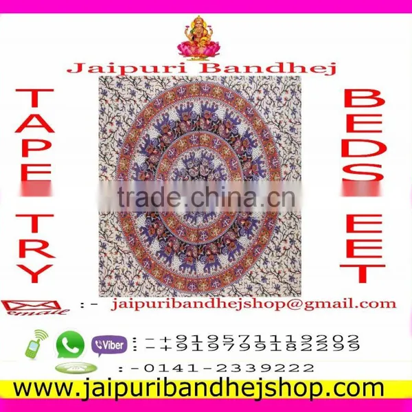 Jaipuri Home Mandala Tapestries photo-4