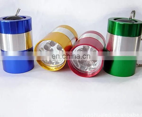 Led Projection Logo Keychain 6led Torch Flashlight photo-4