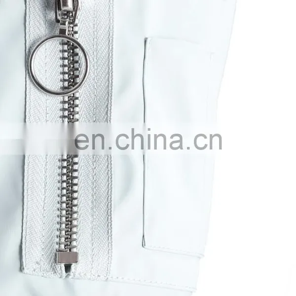 Hot Selling OEM Women Satin MA 1 Satin Bomber Jacket photo-3