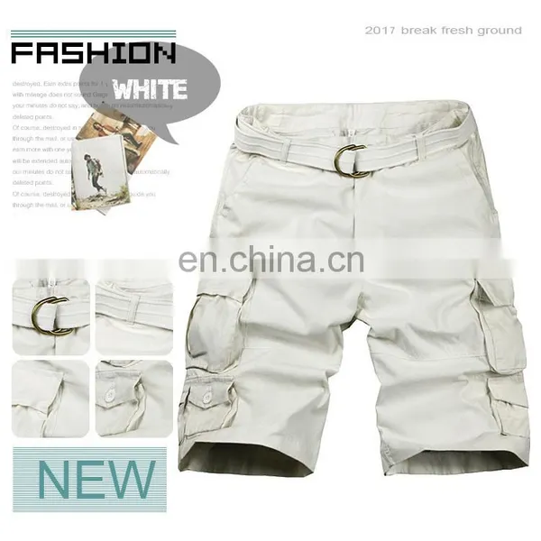 Summer High Quality Outdoor Casual Custom Cheap 100% Cotton Multi Color 1/2 Baggy Cargo Shorts for Men Professional Manufacturer photo-4