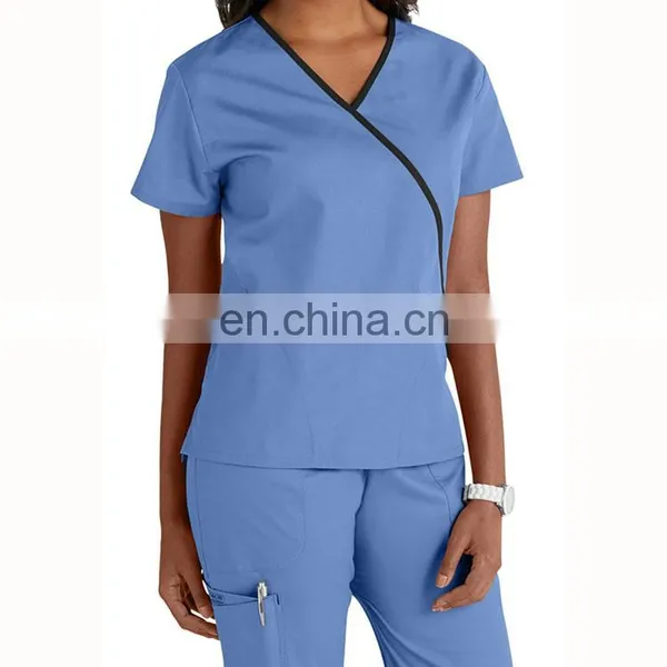Promotional Wholesale Clothing Line Scrubs for Hospital Nurse Uniform photo-2