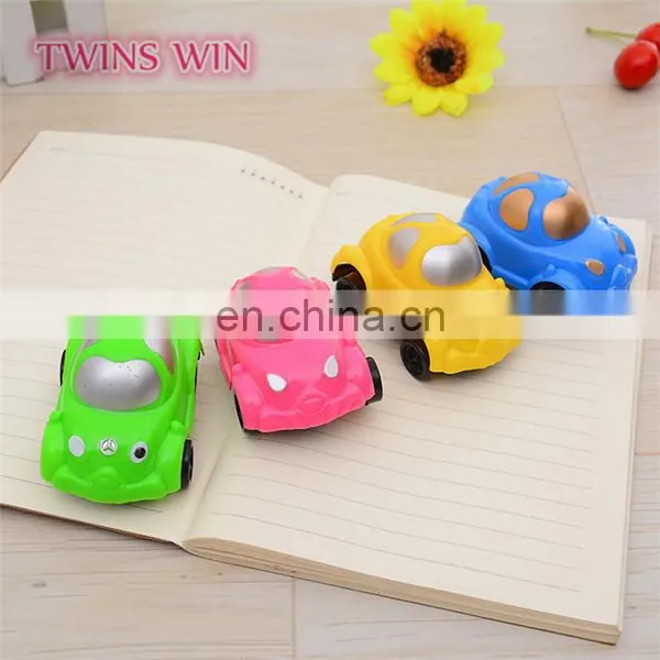 Logo Printed Custom Korean Stationery Wholesale Cute Fancy Car Shaped Plastic Mini Cosmetic Pencil Sharpener Mixed Colors photo-2