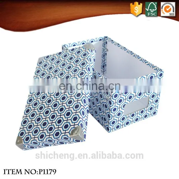 Wholesale Folding Packaging Boxes With Metal Corner photo-3