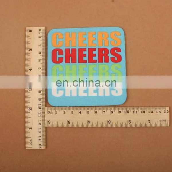 Cute Different Shape Felt Drink Coaster Made in China photo-3