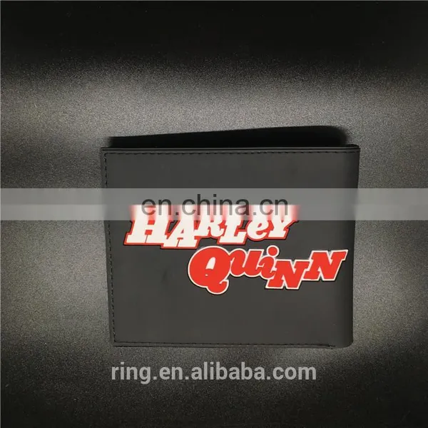 The Joker Harley Quinn DC Comics Bifold Men Women Wallets Movie Suicide Squad Wallet photo-2