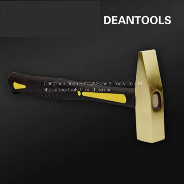 Non Sparking Beryllium Bronze Engineer Hammer Chipping Hammer 0.15kg