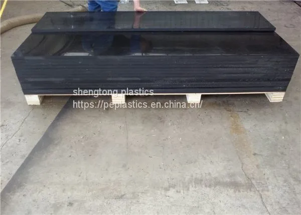 Black Color Uhmw Polyethylene Plastic Board 4 Feet x 8 Feet Size photo-3
