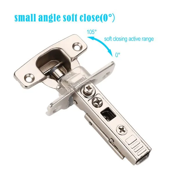 Filta Furniture Hardware NEW 35mm 4D Adjustable Soft Closing Clip On Cabinet Cupboard Frameless Door Hinge photo-2