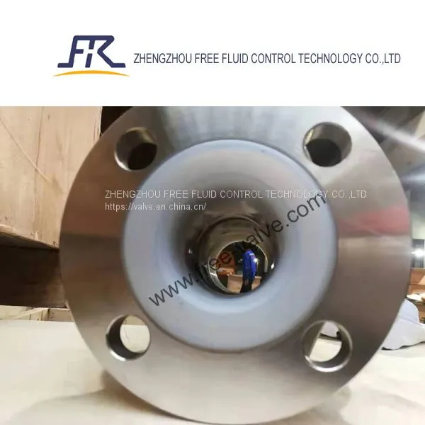 Fluorine Lined Ball Valve photo-4