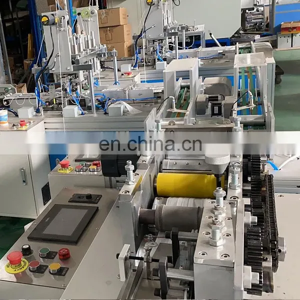 High Speed 7 Servo 1+1 Automatic Earloop Welding Machine Non Woven Face Mask Welding Machine photo-5