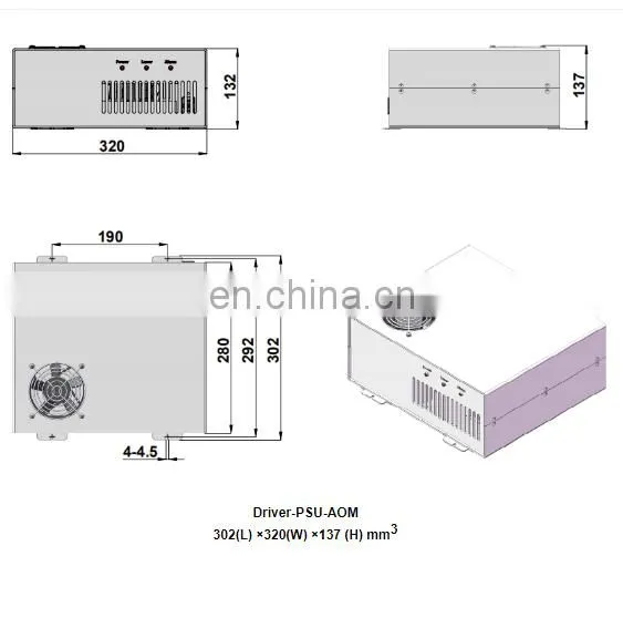 20w 1064nm IR Laser Marking Source For Button Marking photo-2