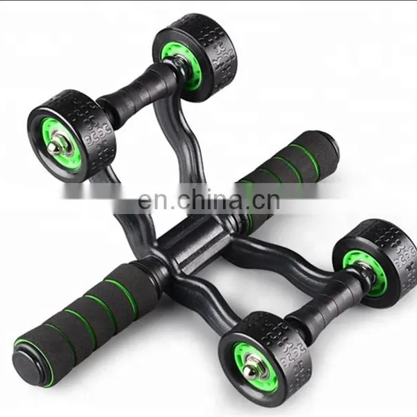 4 Wheels Abdominal Muscle Training Wheel AB Wheel Fitness Equipment photo-6