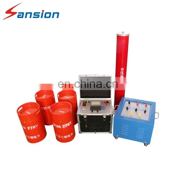 High Precision High Voltage Variable Frequency AC Series Resonance Withstand Voltage Test System for Cable photo-2