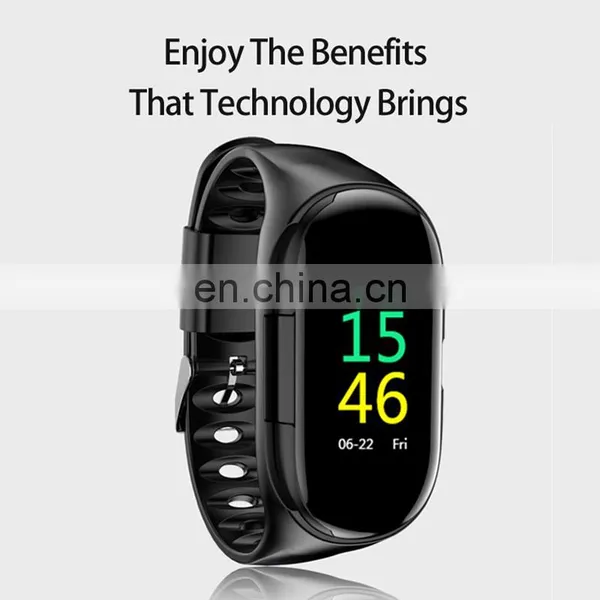 Feixin New 2020 Headset Multifunctional 2 In 1 Smart Watch Factory Wholesale Digital Watch New Products photo-5