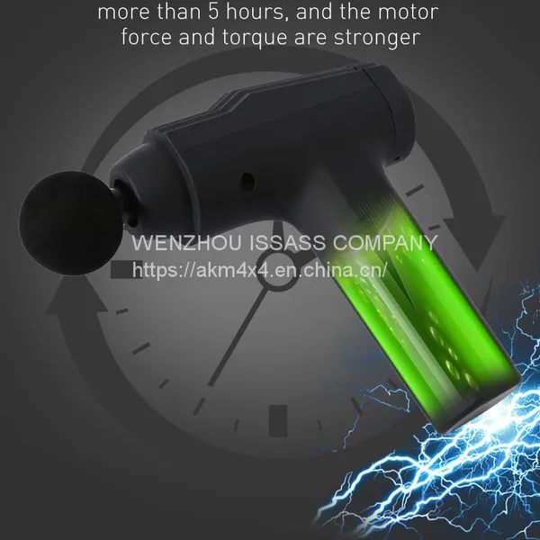 Latest Body Vibration Massage Gun Electric Deep Percussion Massager Massage-gun photo-5