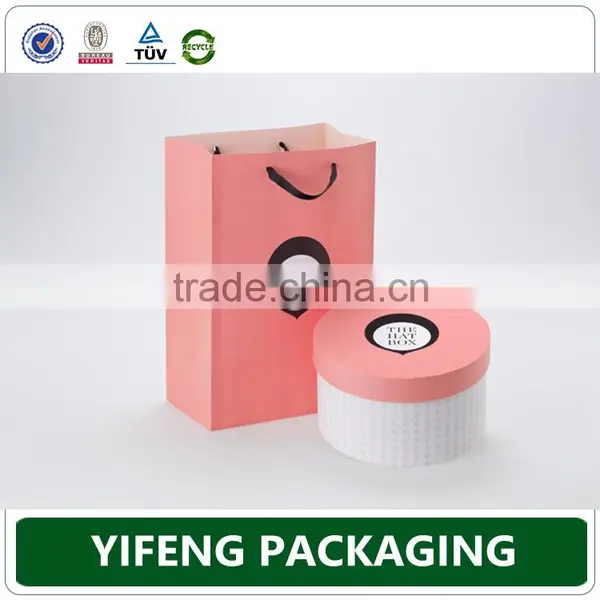 Small Round Rigid Cardboard Paper Storage Sock Gift Box photo-6