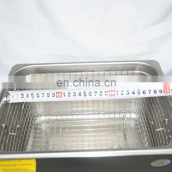 China High Quality 10L 40Khz 240W Industrial Sonotrode Ultrasonic Deep Face Cleaning Machine photo-5