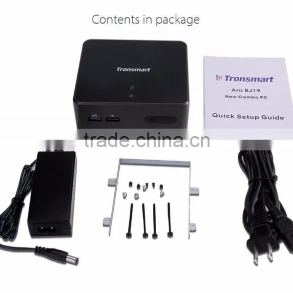 Factory Supply! Tronsmart Ara BJ19 Intel J1900 NUC Mini PC Window 8.1 Linux WiFi LAN 2.5 HDD SSD Headphone MIC DIY Mini PC photo-5