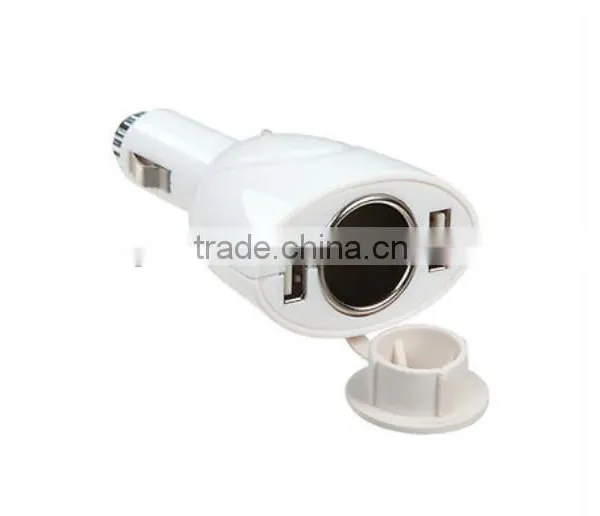 Car Cigar Lighter With Dual Two USB Output in 2A 1A Support for Digital Device Use in Car photo-5