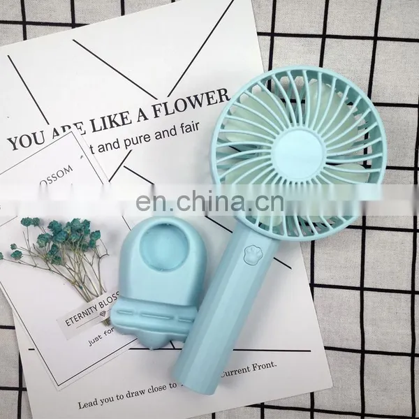 2021 New USB Desk Battery Rechargeable Handheld Portable Mini Fan For Office Travel photo-5
