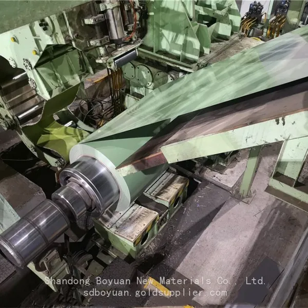 Boyuan RAL6021 Light Green Color Coated Aluminum Zinc Steel Coil photo-4