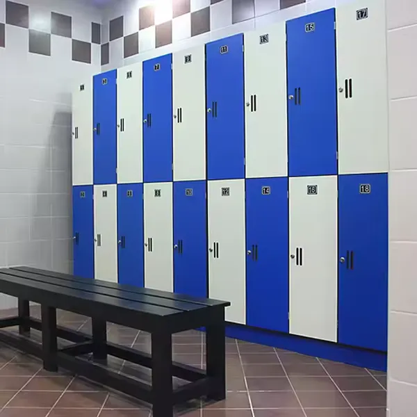 High Quality Waterproof HPL School Locker Fireproof HPL Changing Locker, Compact Laminate Z Shape Locker photo-5