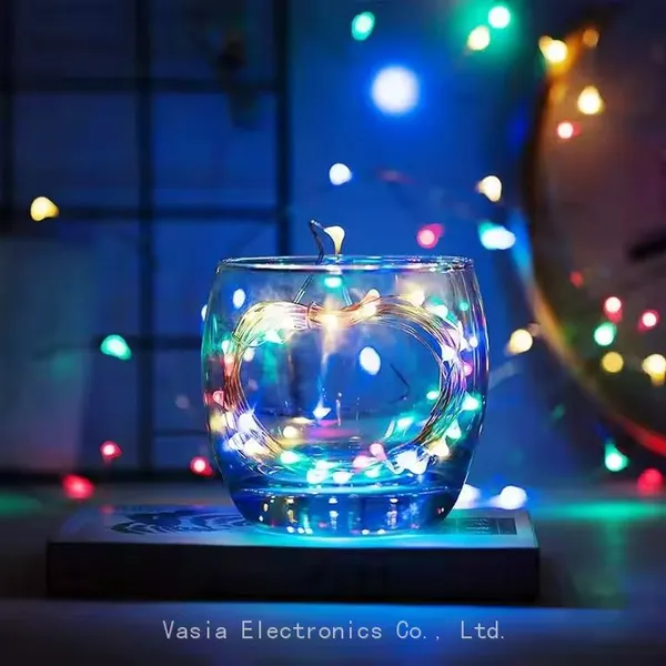8ft Shatterproof LED String Lights for Kids Room & Nursery photo-4