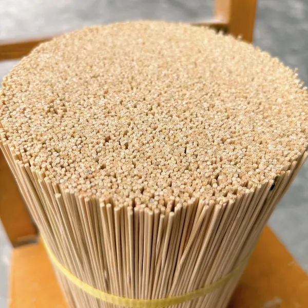 8 Inches 12 Inches 9 Inches China Raw Agarbatti India Round Natural Incense Bamboo Stick for Incense Stick photo-3