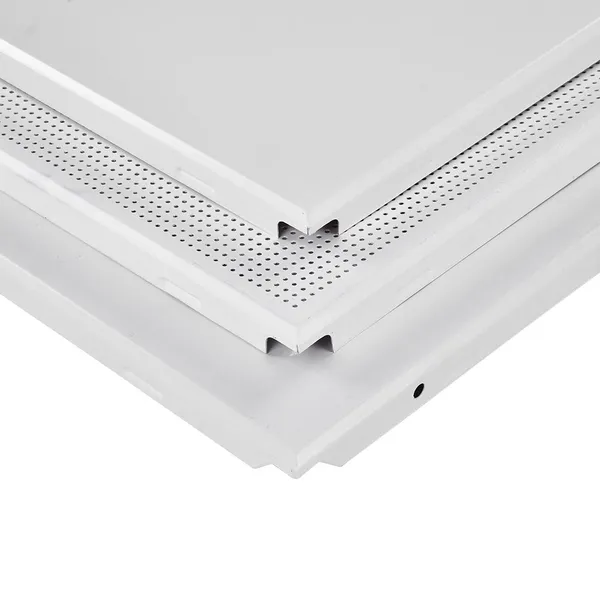 Perforated Metal Ceiling Tiles Acoustic False Artistic Aluminum Ceiling Tiles photo-3
