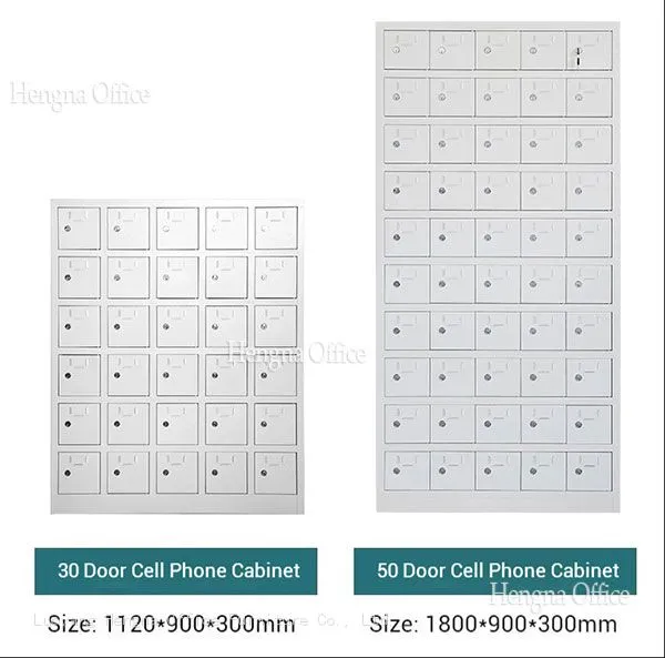 Heavy Duty Cell Phone Storage Cabinet With Multiple USB Ports - Industrial Charging Locker for Workshop Factory photo-4