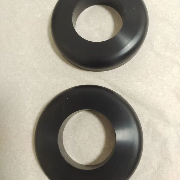 CNC Turning POM Cover Bushings For Plastic Machined components