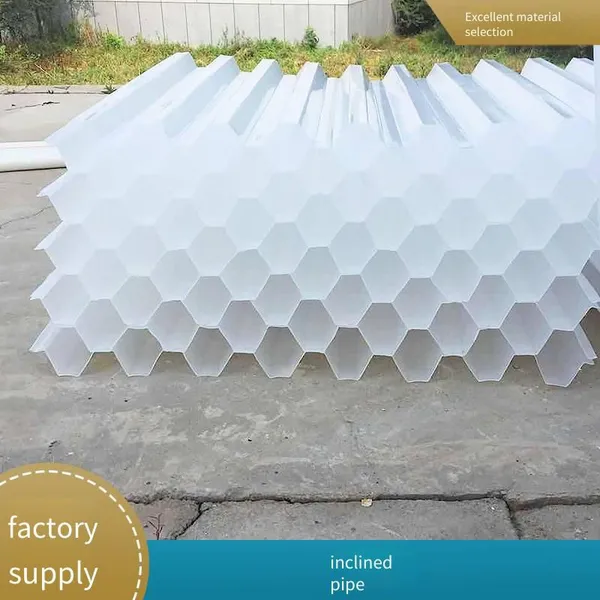 Polypropylene Hexagonal Inclined Tube Packing for Sediment and Sand Removal in Waterworks, φ80, Made of Brand - New Materials, Welding Service Available photo-4