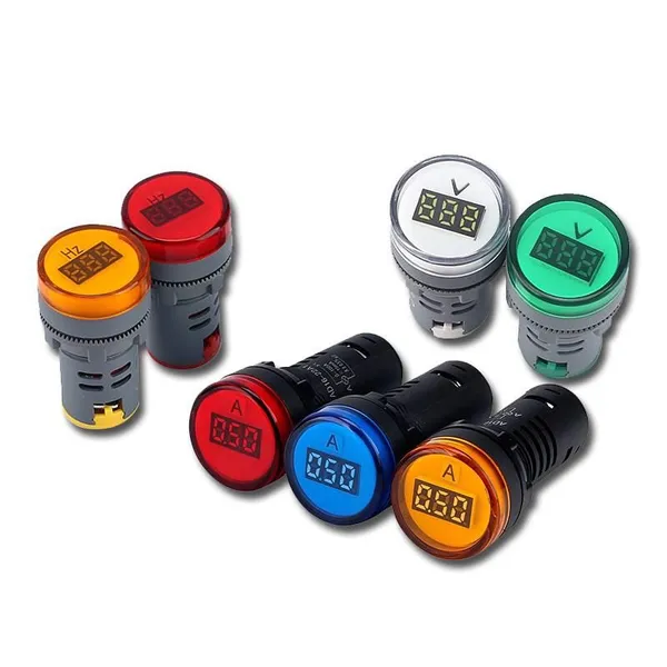 LED Signal Light Indicator for Industrial Machinery 220V AC/DC Operation