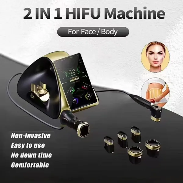 Advanced 22D Max HIFU Skin Lifting Machine With 4.5mm Cartridge for Deep SMAS Layer, 220V for Spa Use photo-4