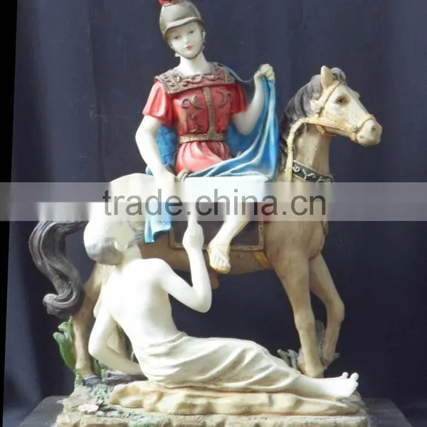 Polyresin Religious Handmade Decoration of Archangel Michael Statue photo-4