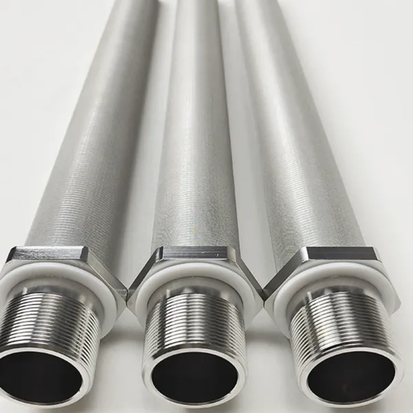 Sintered Stainless Steel Filter Element for Water Treatment, Backwashable, 50 Micron, 304SS photo-2