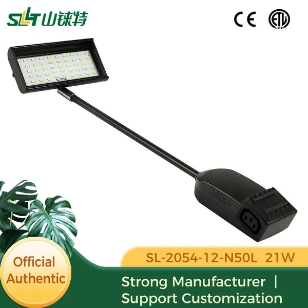 SLT Professional LED Trade Show Advertising Clamp on Light Long Arm Exhibition Spot Light EU/UK/US/AU Plug 21W SL-2054-12-N50L
