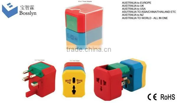Customized Hot Sale Plugs Travel Adapter New Power Strip photo-3