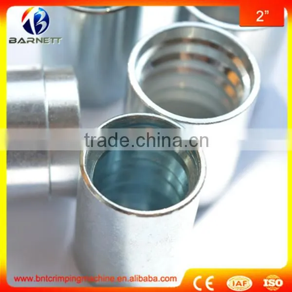 2016 Barnet Carbon Steel Plate Fitting 4SH Hydraulic Hose Fittings Assembly Ferrule/braided Hose Ferrules 00400 photo-4