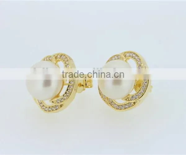 2015 Newest Pearl 925 Silver Earring photo-2