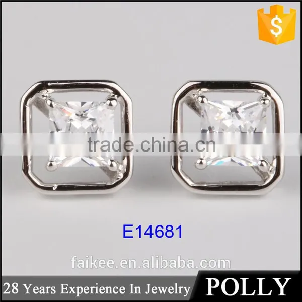 New Design Nice Cheap Earrings Blue Stone 925 Silver Earrings photo-6