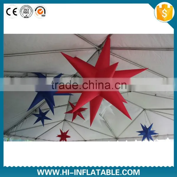 Newest Discount Event Party Supplies Lighting Inflatable Star/club for Wedding,festival Decoration photo-2