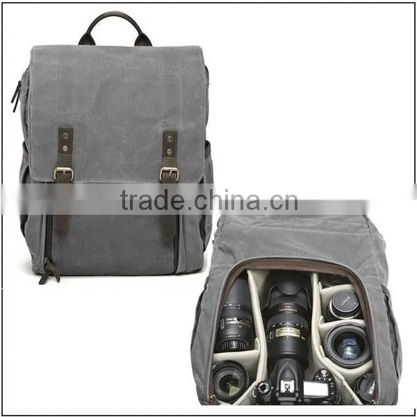 Wholesale Online-shopping Vintage Fashion Leather Dslr Camera Bag photo-3